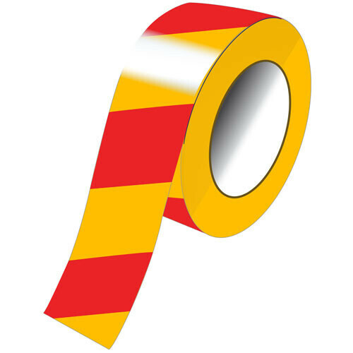 Conspicuity Tape Yellow/Red 1Mtr