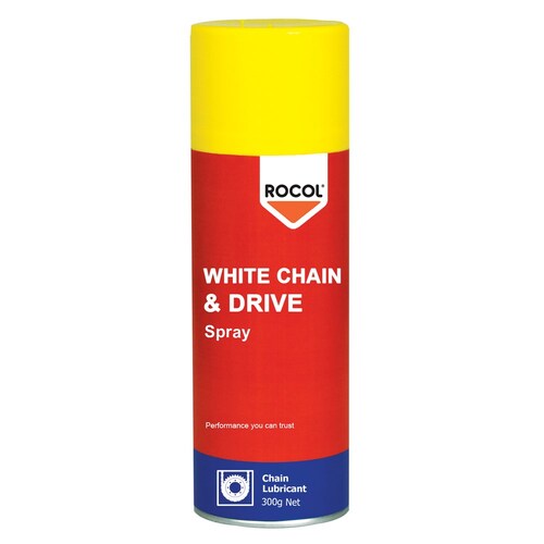 Rocol White Chain & Drive Spray Can