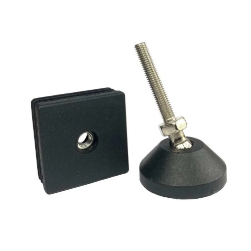 M8 Square Internal Adaptor + Long Swivel Table Foot | Heavy-Duty for hotel dry Bars reduced