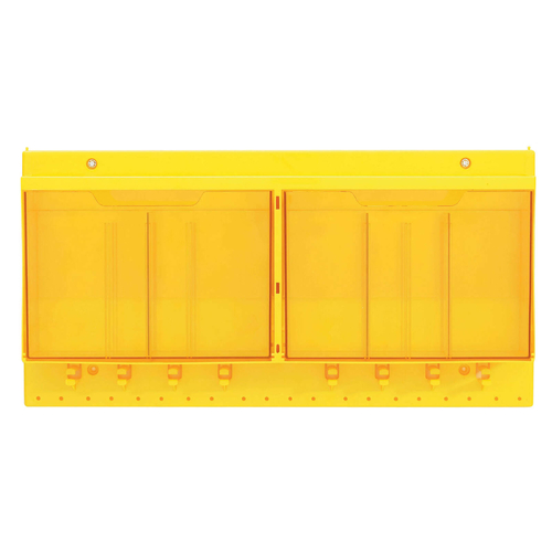 Tag Station - Deluxe - Unfilled - Yellow - S1800 - Master Lock