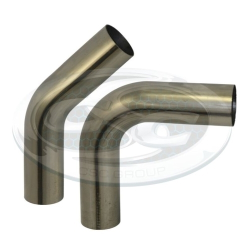 Mild Steel Mandrel Bend - 2½inch x 90° - Flare & Slot Both Ends - SB25090-FBE