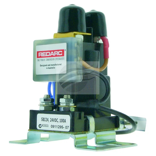 Battery Isolator 24V 100A Max Cont Rate 400A Max In-Rush - SBI24