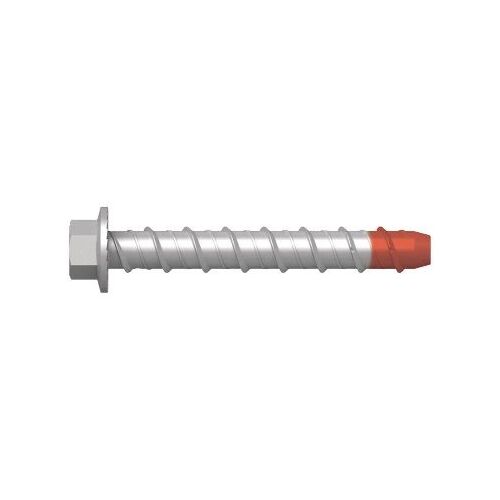 Screw Bolt Red Tip Hex Gal M12X100