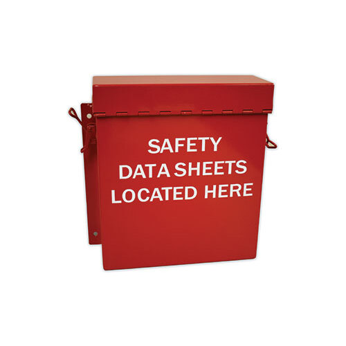 Top Opening Document Holder -  Metal Red