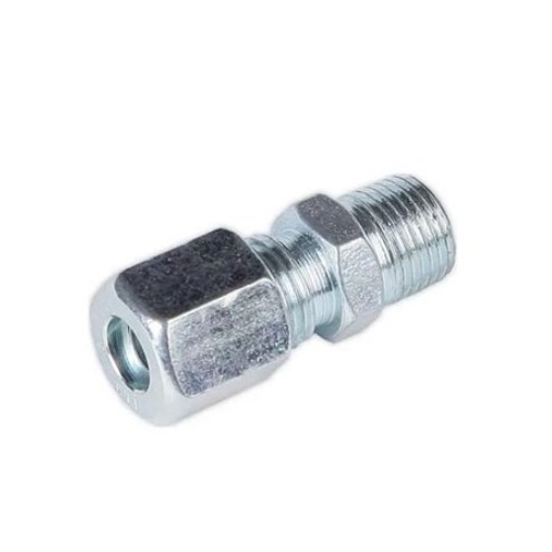 Straight M8 X 6Mm Tube Compression Fitting - SCF8M