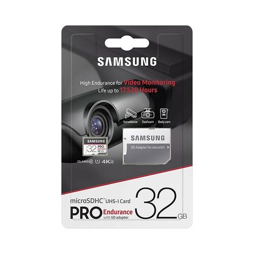 Samsung Pro Endurance SD Card 32 GB MLC