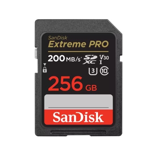 SanDisk 256GB Extreme Pro SDXC Memory Card