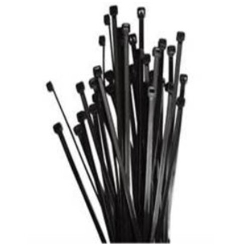 Pkt100 Cable Tie 360Mm X 7.5Mm Black - SEL-3-434