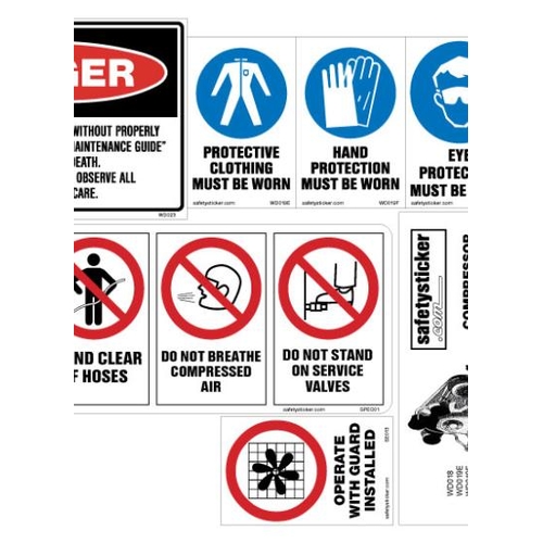 Compressor Electric Safety Sheet - SESS02