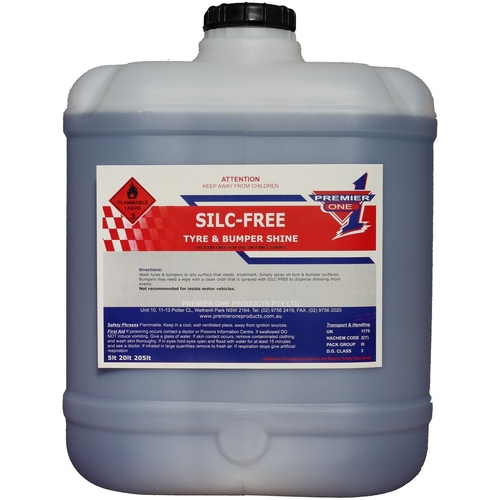 Silicone Free Tyre Shine 20ltr - SILCFREE-020