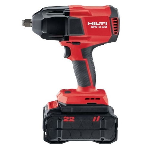 SIW 8-22 1/2” Cordless impact wrench Hilti  Maximum torque: 600 Nm (1); 1000 Nm (2) - SIW8-22