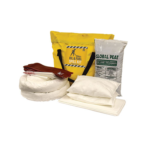 Spill Kit Bag 58L- Oil & Fuel For spills around trucks and machinery or in smaller workshops - SKHMDT
