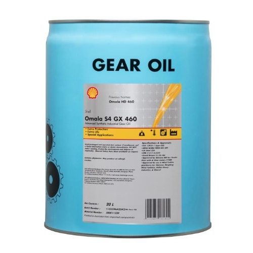 Shell Omala S4 GX 460 20L - SOMALAS4GXV460K-20LT