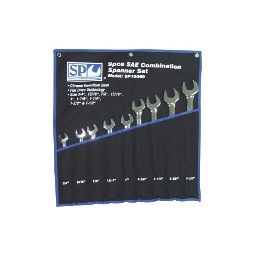Spanner Set Jumbo Roe Sae 9Pc