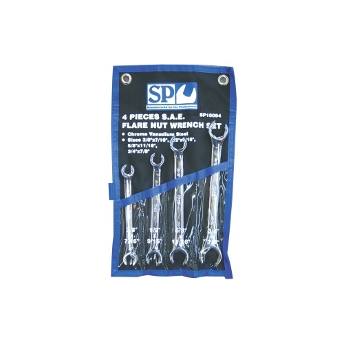 Spanner Set Flare Nut Sae 4Pc