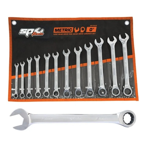 Gear Drive ROE Spanner Set - Metric - 12pc - SP10232