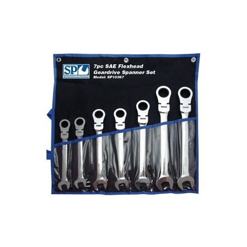 Spanner Set Flexhead Geardrive Roe Jumbo Sae 7Pc - SP10367