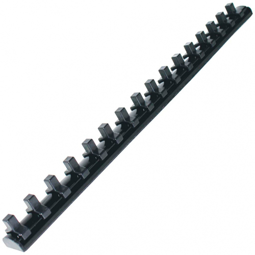 Socket Rail 1/4"Dr Holds 10Pc Magnetic