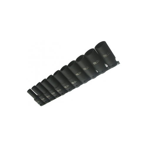 Socket Rail Impact 1/2Dr Deep 6Pt 11Pc Sae