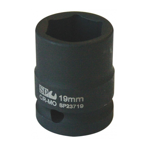 Socket Impact 1/2'' Dr 6Pt Metric 17Mm