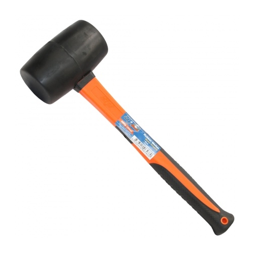 Hammer Rubber Mallet Black 680G (24Oz)