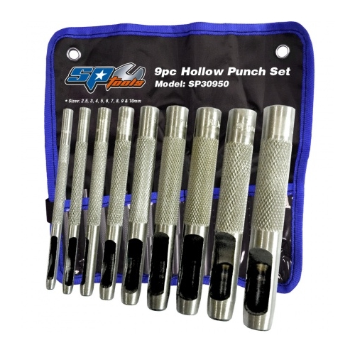 Punch Hollow 9Pc Set