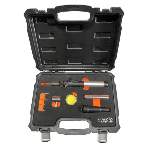 Self-Igniting Professional Gas Soldering/Torch Kit + Heat Shrink Function