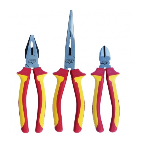 Vde 3Pc Insulated Plier/Cutter Set