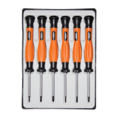 Screwdriver Set 6Pc Mini Phillips/Slotted