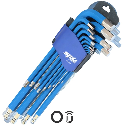 Key Set 13 Piece Jumbo Metric 2mm-19mm Hex