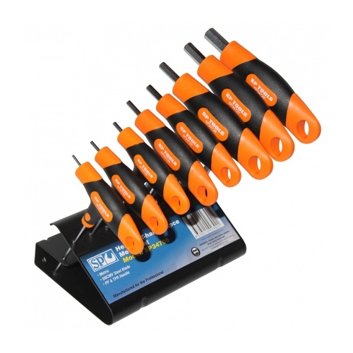 Hex Key T-Handle 8Pc Metric Set