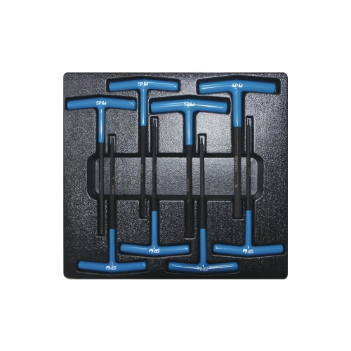 T-Handle Hex Key Set - SAE - 8pc