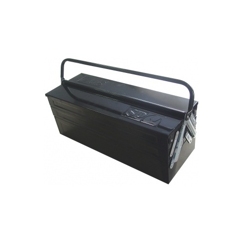 Tool Box Black Custom Cantilever 5 Tray 22 Litre