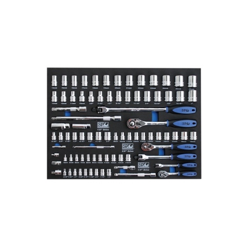 Foam Tray - Metric/Sae - 85Pc - Sockets & Accessories Included