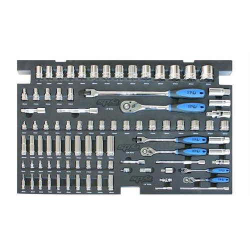 Foam Tray - Metric Only - 88Pc - Sockets & Accessories Included