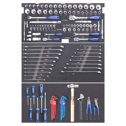 Tool Kit - 133Pc - Metric & Sae (No Tool Box) - Best Suits Sp40101 - SP50027