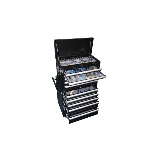 Toolkit 206Pc Metric/Sae - Black 12 Drawer Custom