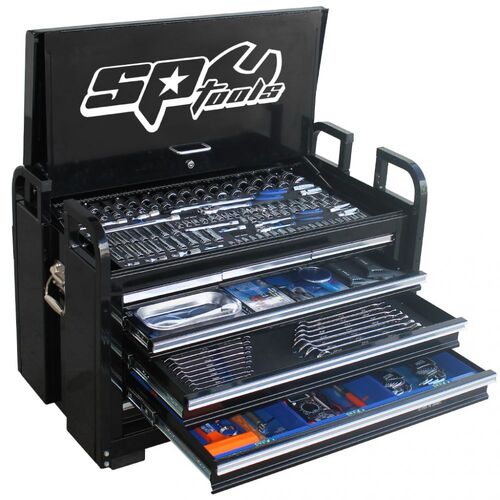 Toolkit 413Pc Metric/Sae - Black 7 Drawer Field Service Kit