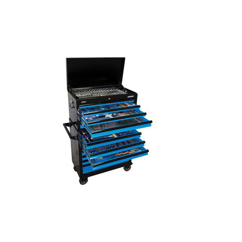 Tool Box 417Pc Metric/Sae Blue/Black