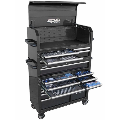 Sumo Series Power Hutch Tool Kit - 547pc - Metric/SAE - Black/Chrome Handles