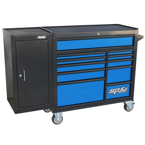 Toolkit 238pc Metric/SAE Black/Blue Custom Roll Cabinet