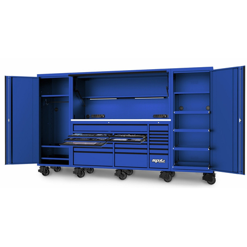Sumo Series Blue 128" 1017Pc Workstation