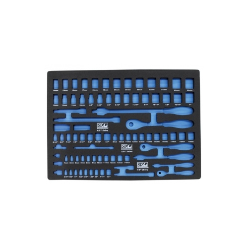 Eva Foam Tool Storage (84Pc Metric/Sae) - Sockets