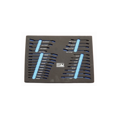 Eva Foam Tool Storage (26Pc Metric/Sae) - Spanners