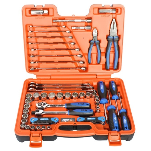 Toolkit 65Pc 3/8"Dr 12Pt Metric/Sae In X-Case