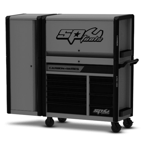 SP Tools SP59562X 278pce Metric / SAE 42 Series 12 Drawer Grey Carbon Foamed Tool Kit - SP59562X