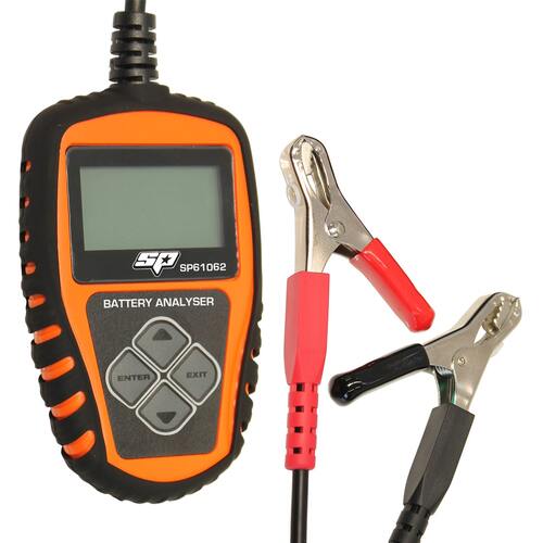 Battery Charger & Cranking Tester (Battey Analyser) - Sp Tools