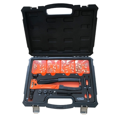 Nut Riveter Set M3-M6 Lever Type 90 Piece