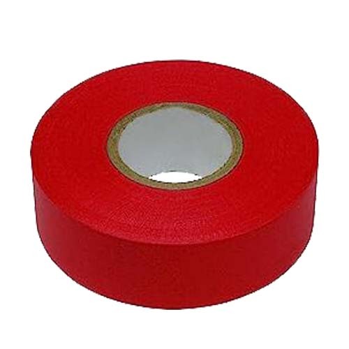 Packet 10 Tape 19Mm X 20M Red Electrical Insulation Tape