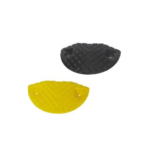 Speed Hump - 100 Tonne Heavy Duty - End Cap Black